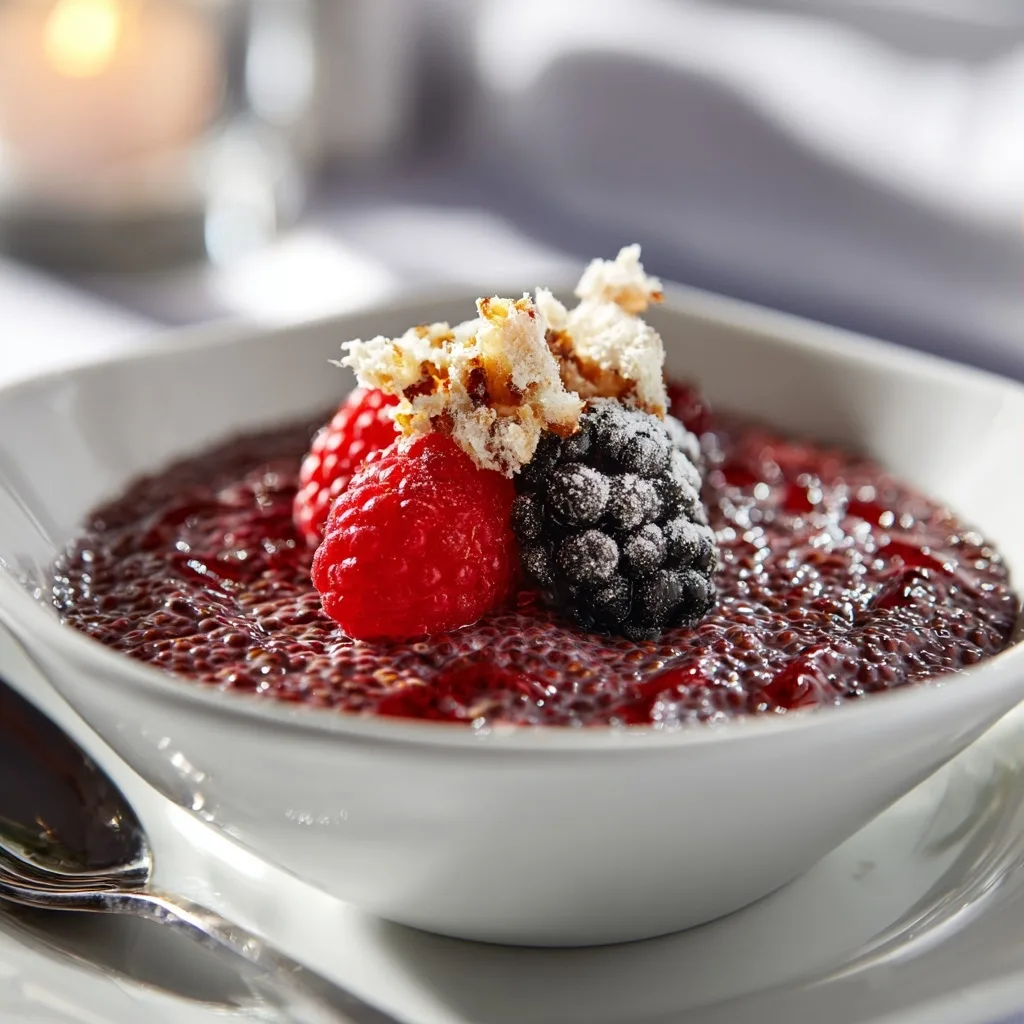 Berry Chia Pudding Recipe for a Healthy Dessert